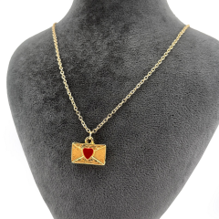 Gold - Kalpli Zarf Kolye