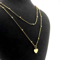 2li Top Zincir Desenli Kolye