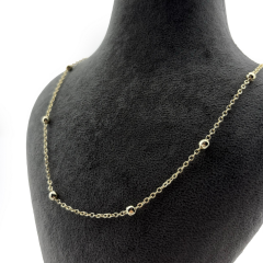 Gold - Top Zincir Kolye