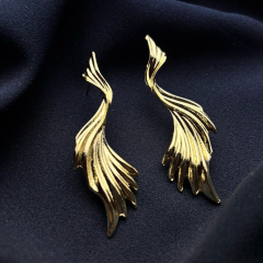 Gold-Sarmaşık Uzun Küpe