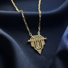 Gold Seranay Leyla Kolyesi