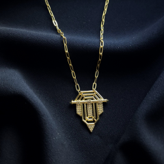 Gold Seranay Leyla Kolyesi