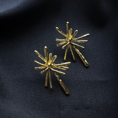 Gold-Dera Büyük Küpe