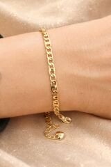 Xuping 14K Altın Kaplama Kadın Çelik Bileklik